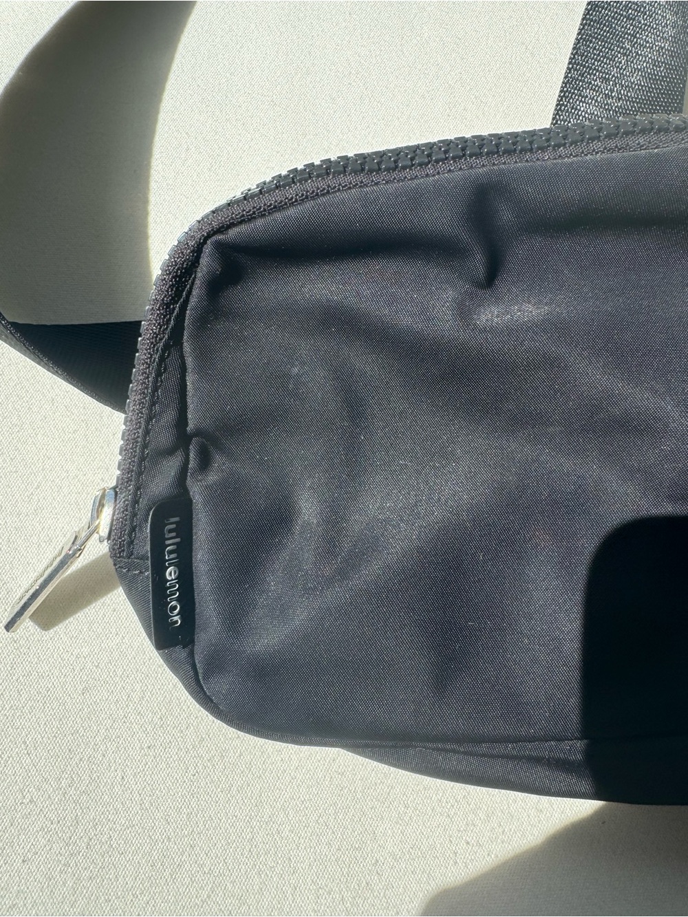 Lululemon Black Nylon Crossbody Belt Bag - Picture 3 of 5